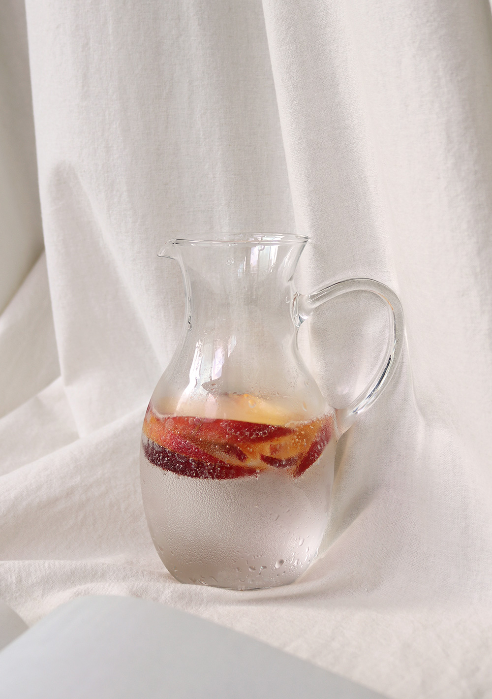 Czech glass jug