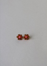 REFRESH ME EARRING 001 &quot; BROWN&amp;PINK &quot;